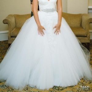 Monique Lhullier Tulle Skirt